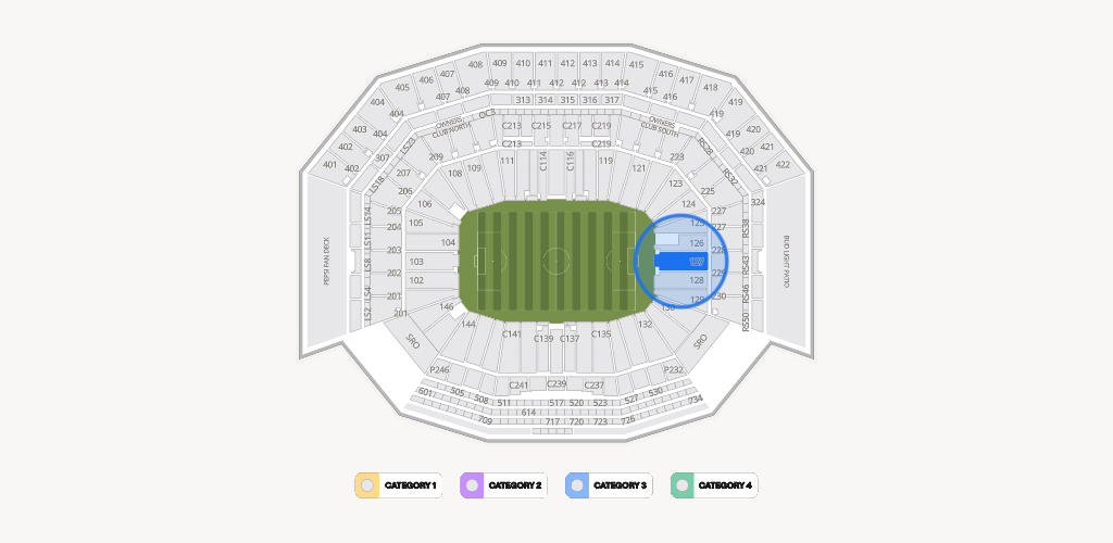 Levi's Stadium Seating Chart