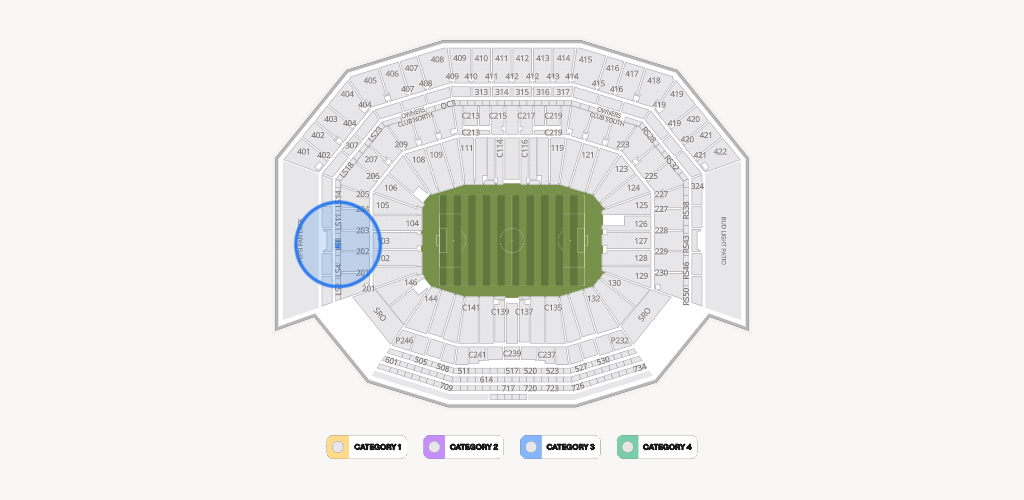Levi's Stadium Seating Chart