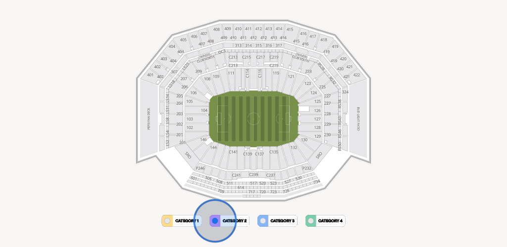 Levi's Stadium Seating Chart