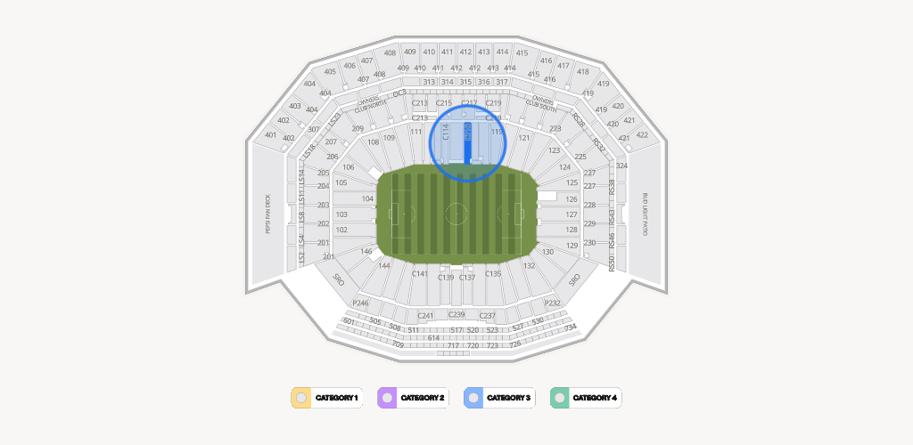 Levi's Stadium Seating Chart