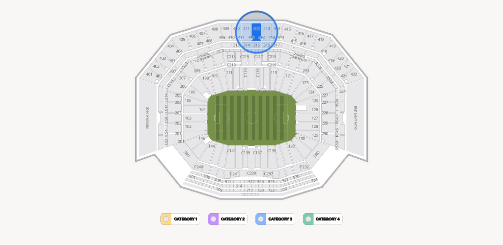 Levi's Stadium Seating Chart