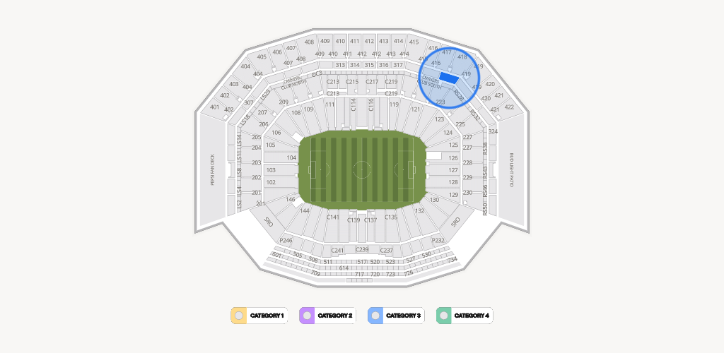 Levi's Stadium Seating Chart