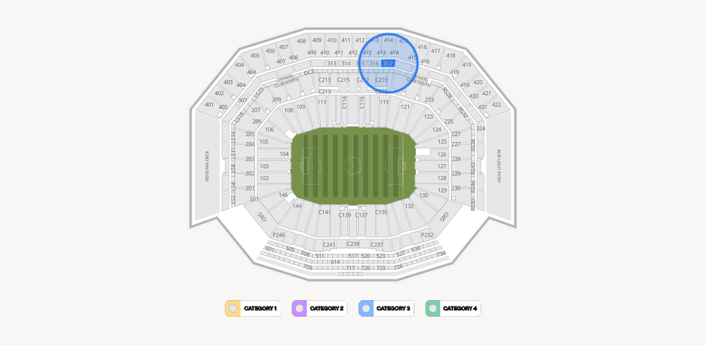 Levi's Stadium Seating Chart