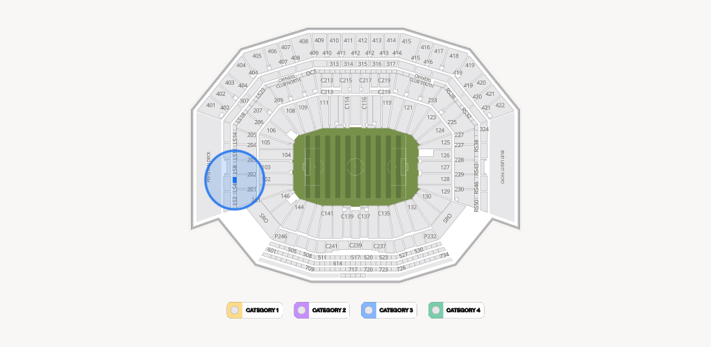 Levi's Stadium Seating Chart