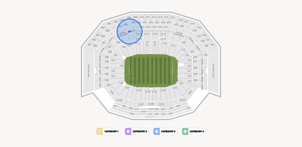 Levi's Stadium Seating Chart