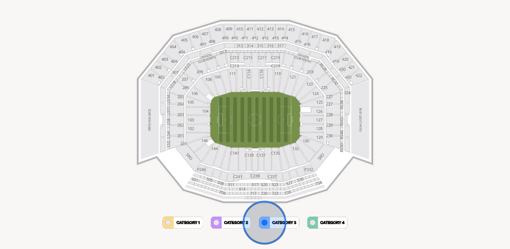 Levi's Stadium Seating Chart