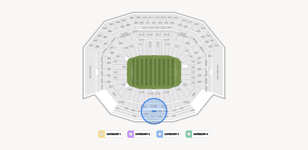 Levi's Stadium Seating Chart