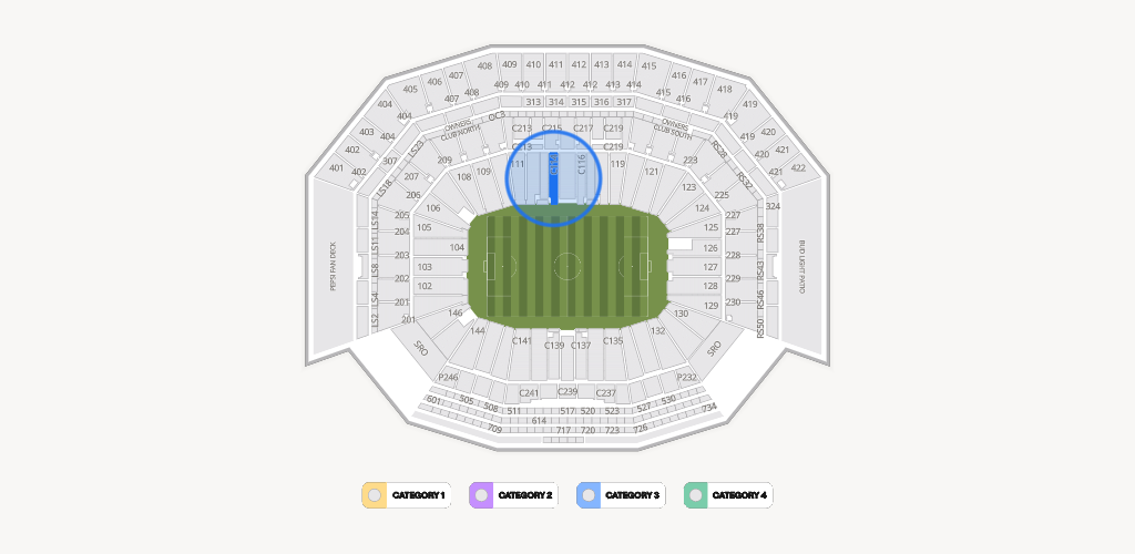 Levi's Stadium Seating Chart