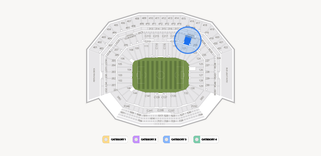 Levi's Stadium Seating Chart