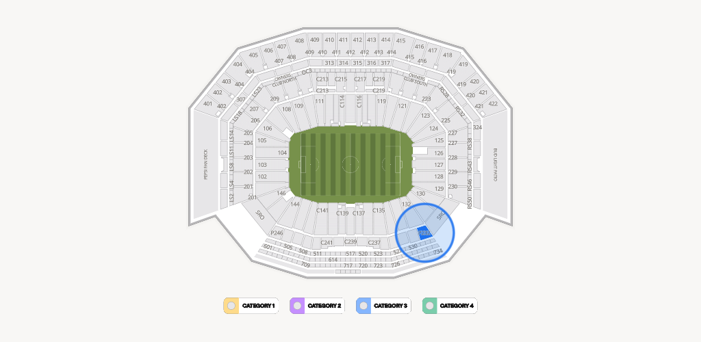 Levi's Stadium Seating Chart