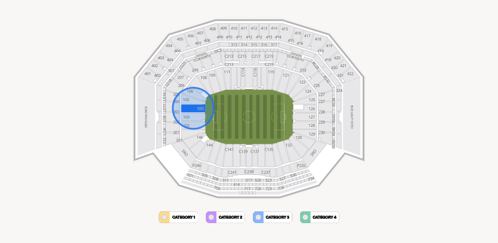 Levi's Stadium Seating Chart