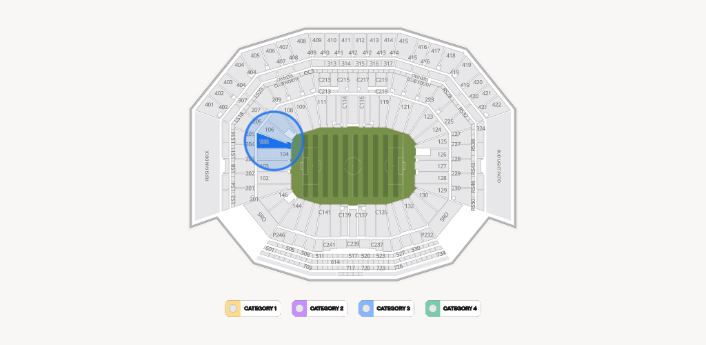 Levi's Stadium Seating Chart