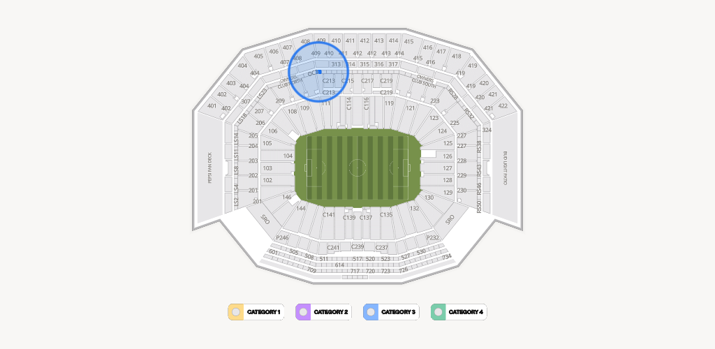 Levi's Stadium Seating Chart