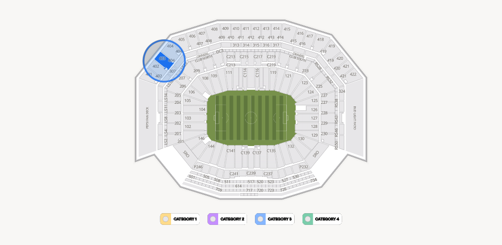Levi's Stadium Seating Chart