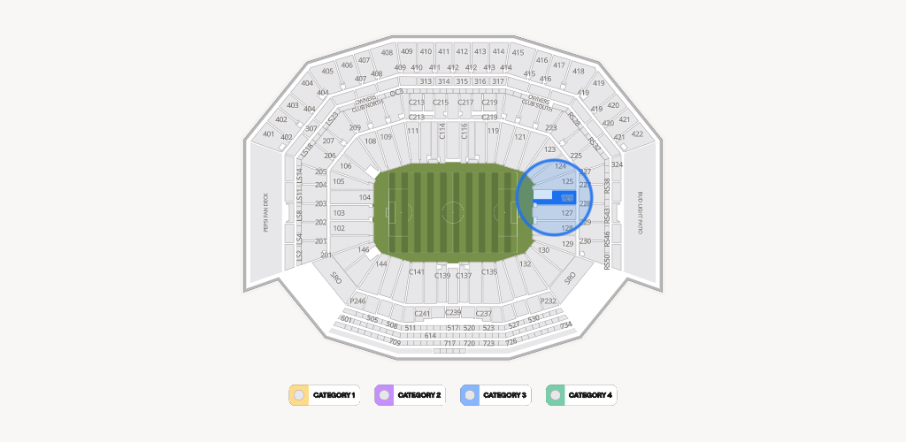Levi's Stadium Seating Chart