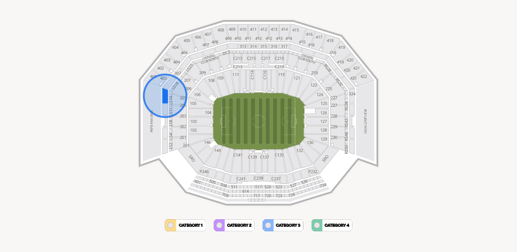 Levi's Stadium Seating Chart
