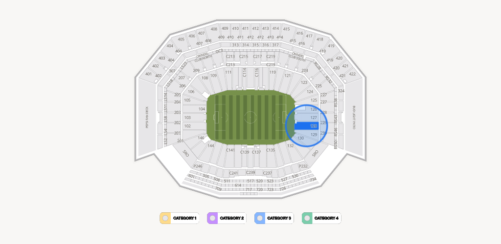 Levi's Stadium Seating Chart