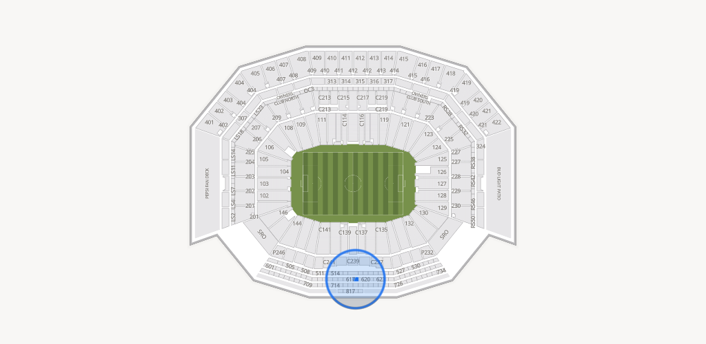 Levi's Stadium Seating Chart