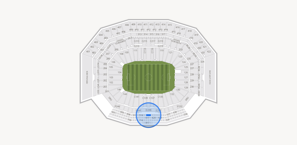 Levi's Stadium Seating Chart