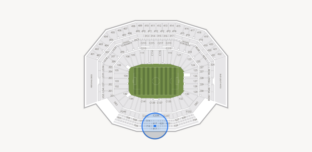 Levi's Stadium Seating Chart