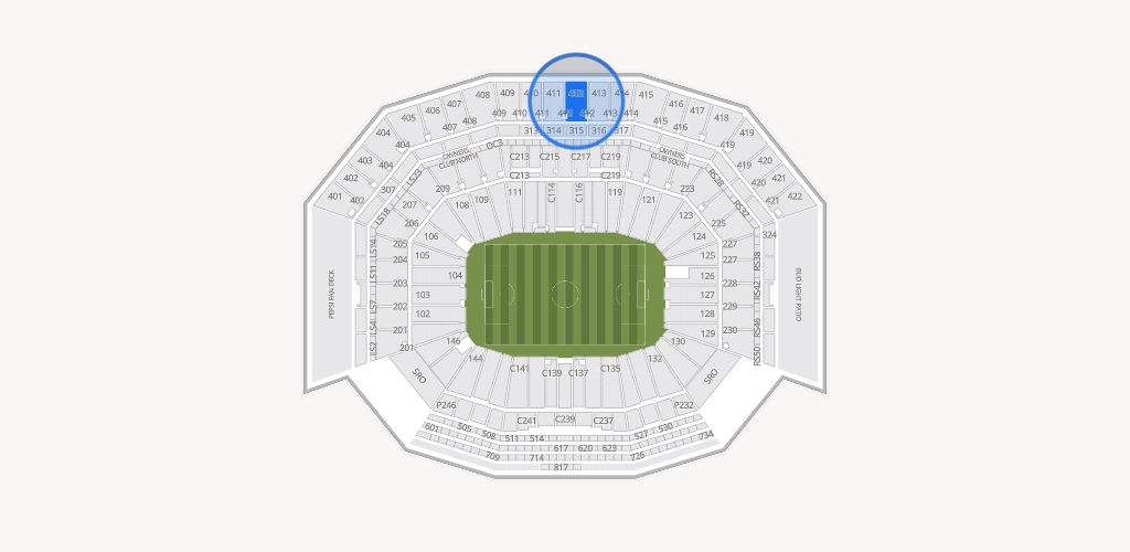 Levi's Stadium Seating Chart
