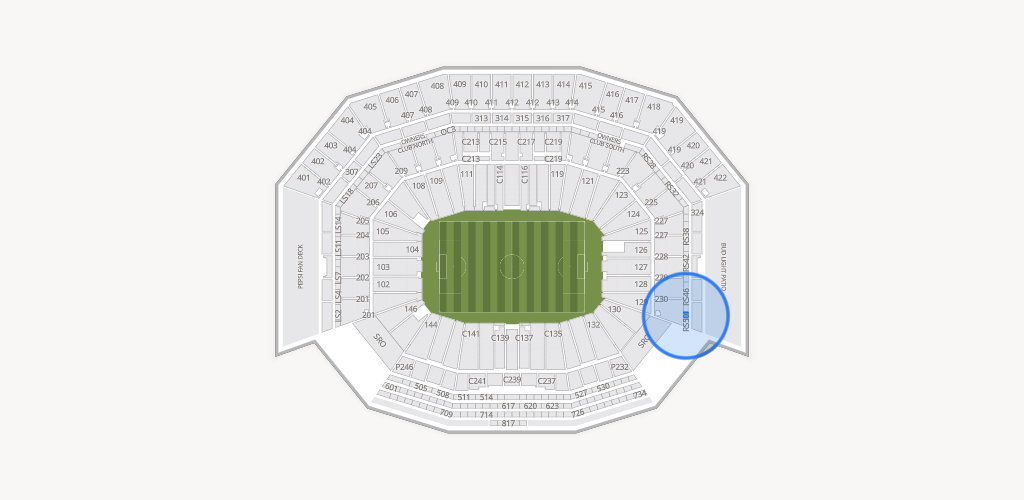 Levi's Stadium Seating Chart