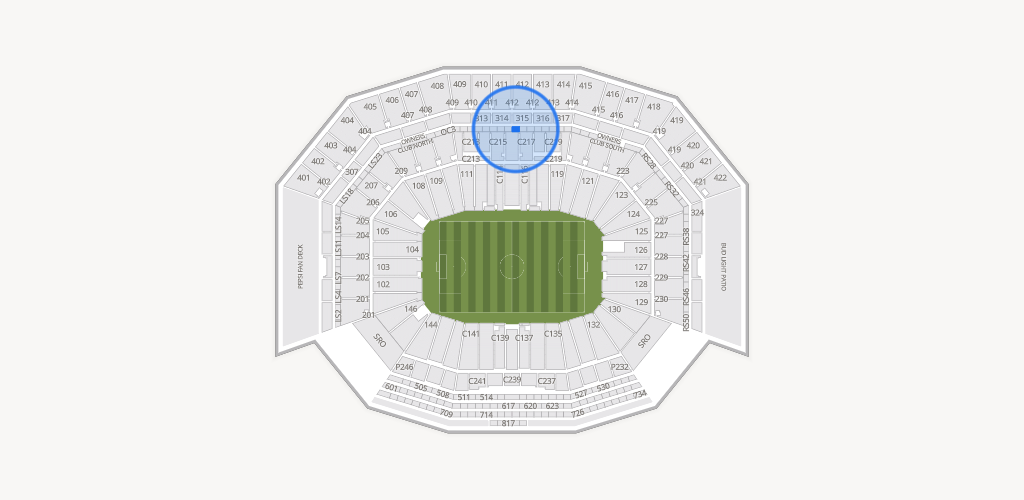 Levi's Stadium Seating Chart