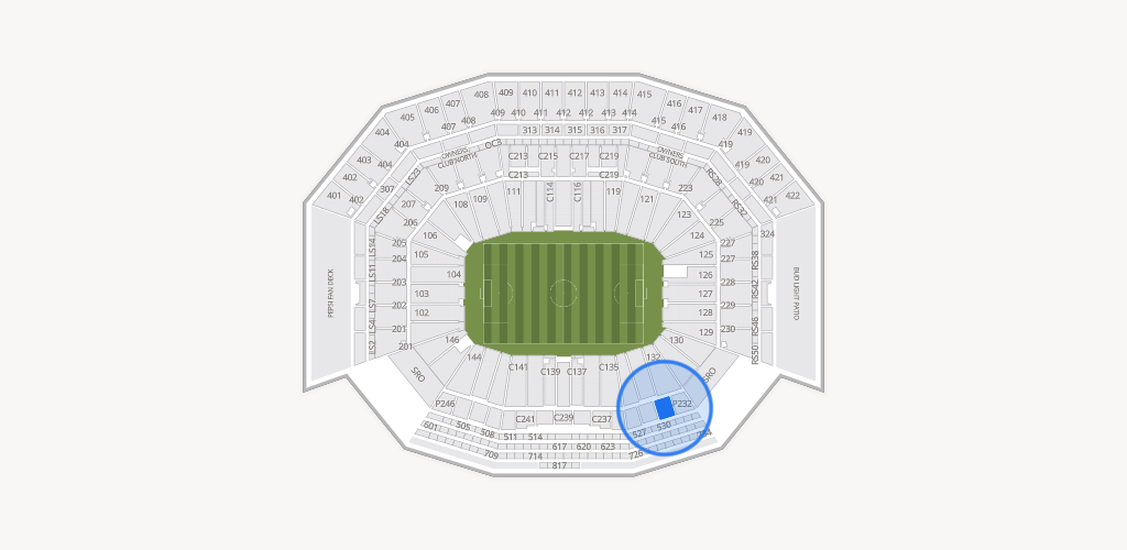 Levi's Stadium Seating Chart