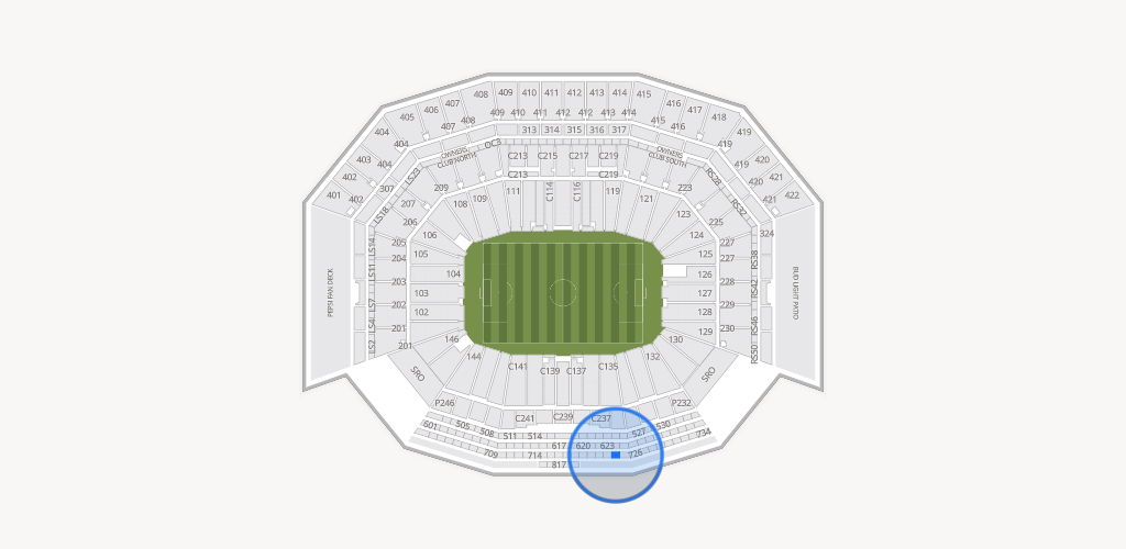 Levi's Stadium Seating Chart
