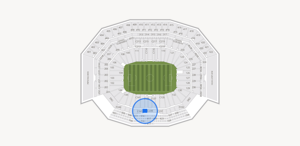 Levi's Stadium Seating Chart