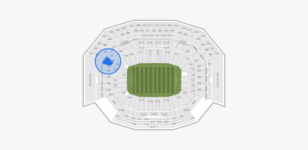 Levi's Stadium Seating Chart