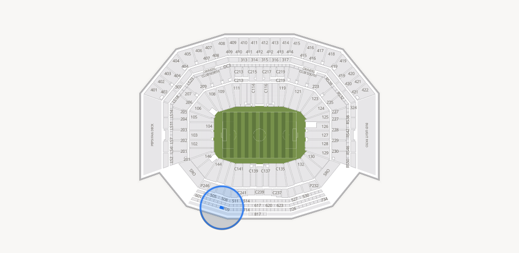 Levi's Stadium Seating Chart