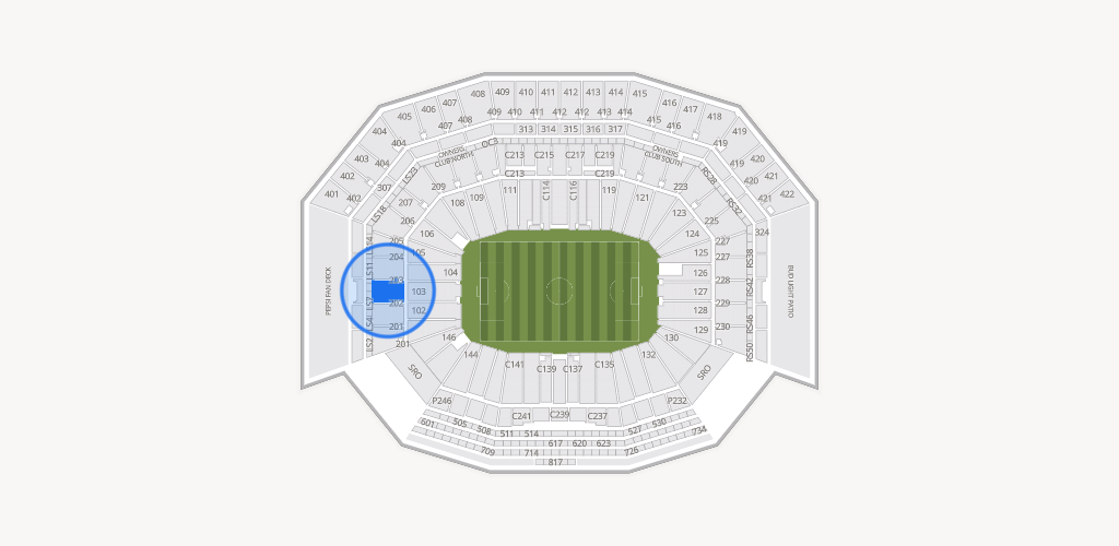 Levi's Stadium Seating Chart