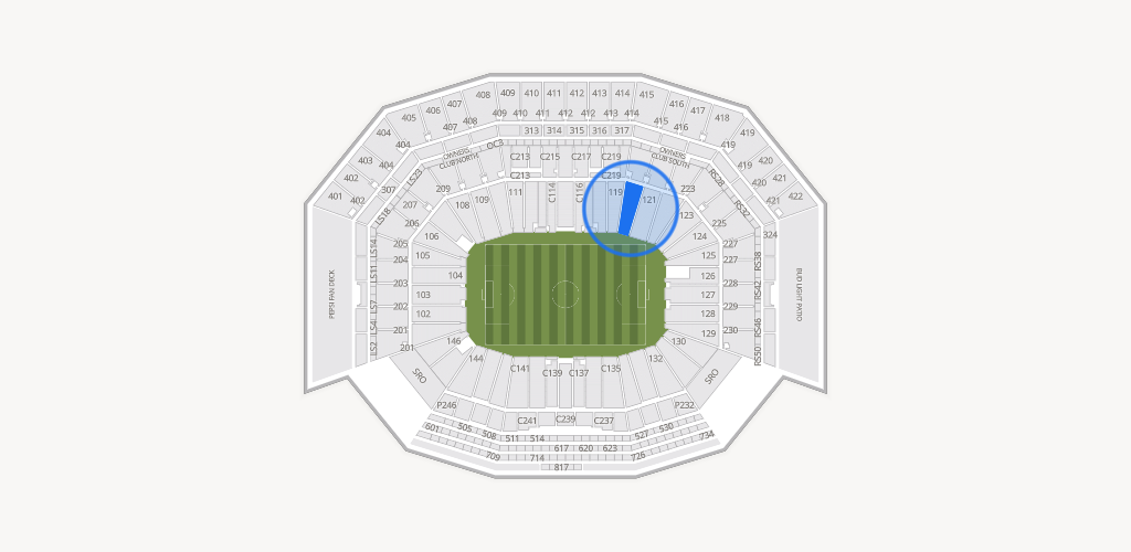 Levi's Stadium Seating Chart
