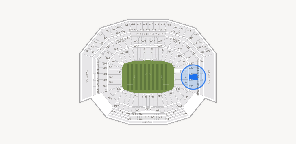 Levi's Stadium Seating Chart