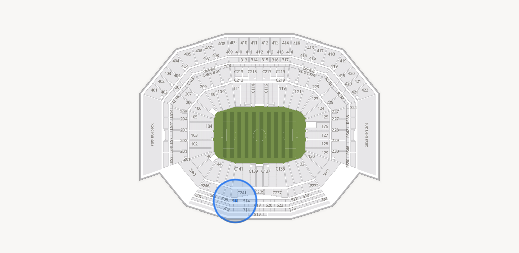 Levi's Stadium Seating Chart