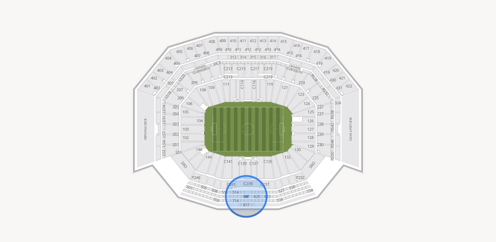 Levi's Stadium Seating Chart