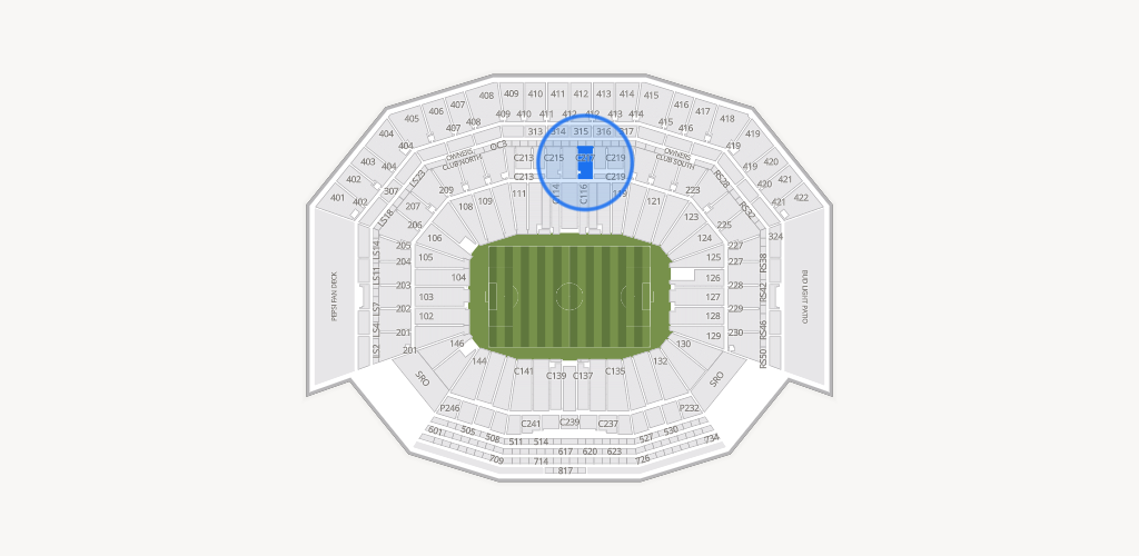 Levi's Stadium Seating Chart