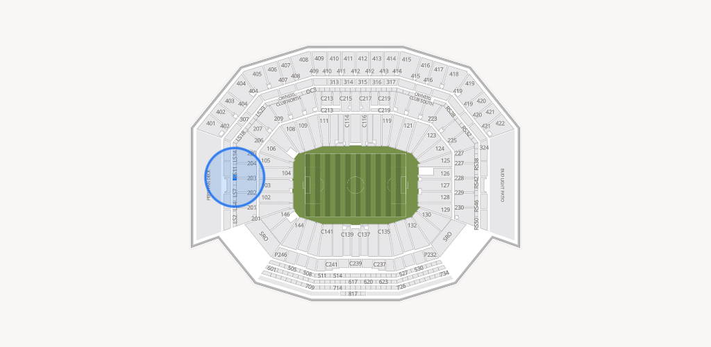 Levi's Stadium Seating Chart