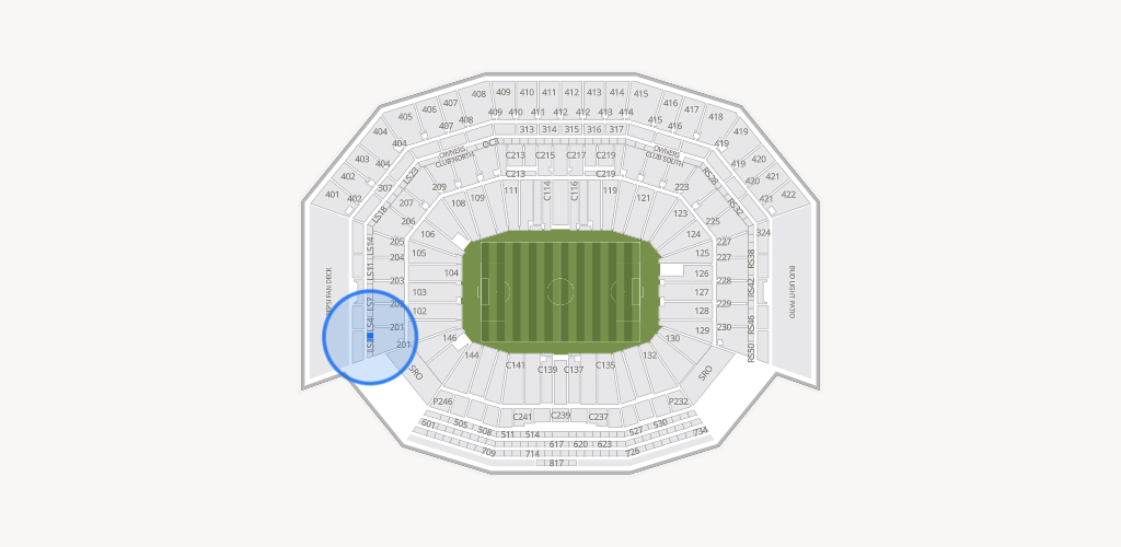 Levi's Stadium Seating Chart