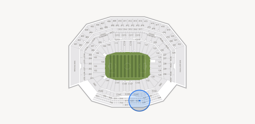 Levi's Stadium Seating Chart