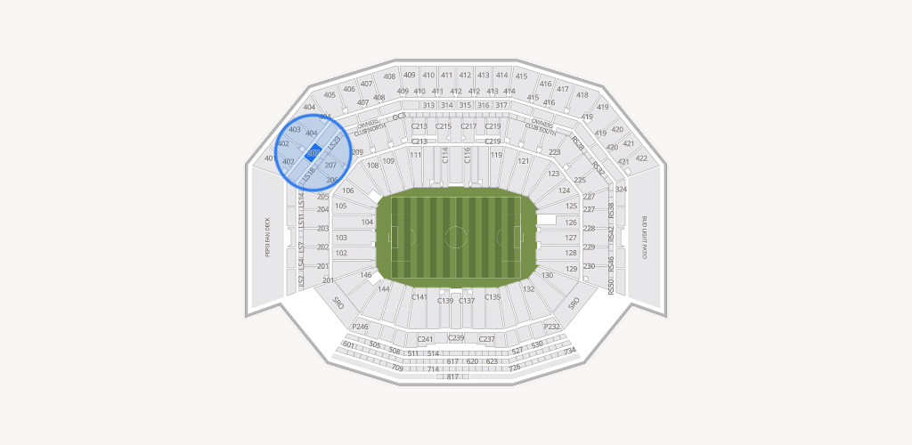 Levi's Stadium Seating Chart