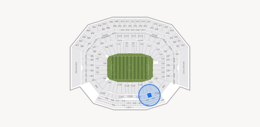 Levi's Stadium Seating Chart