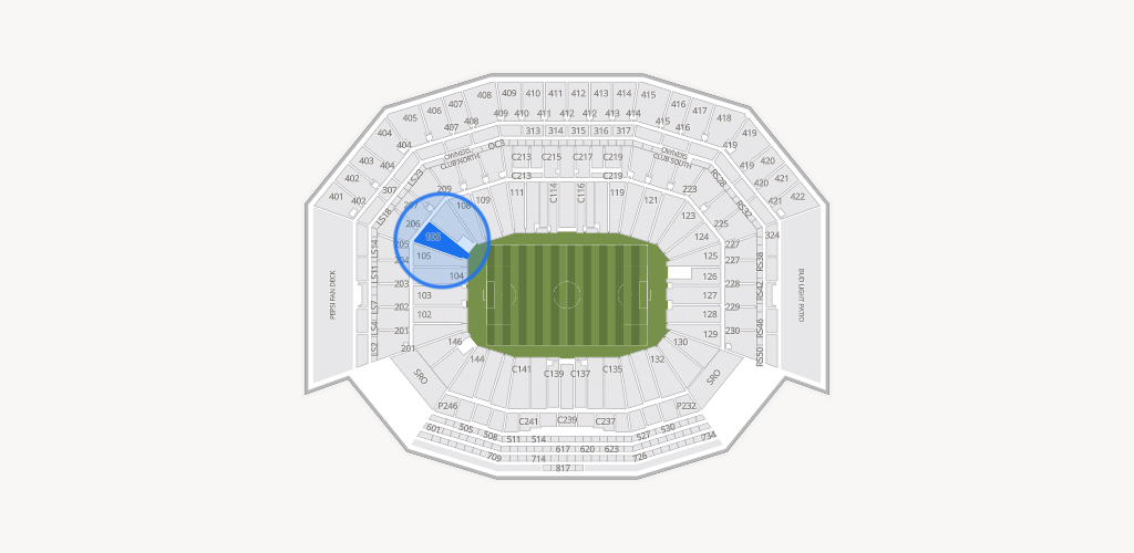 Levi's Stadium Seating Chart