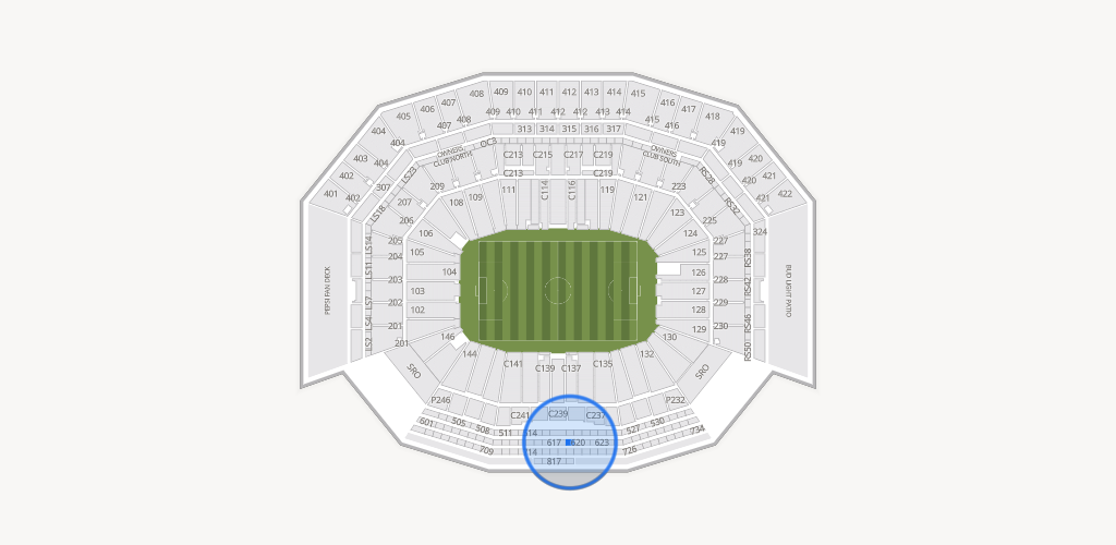 Levi's Stadium Seating Chart