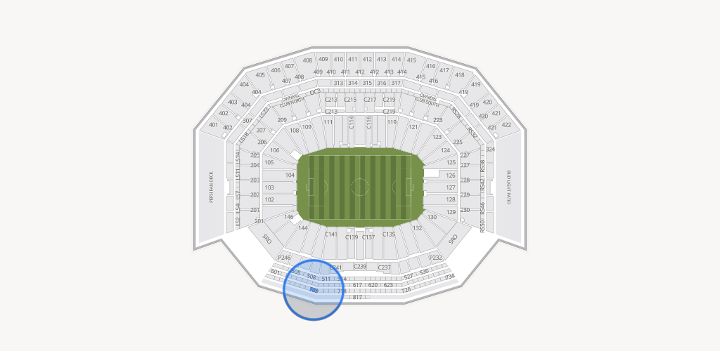 Levi's Stadium Seating Chart