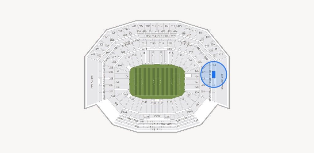 Levi's Stadium Seating Chart