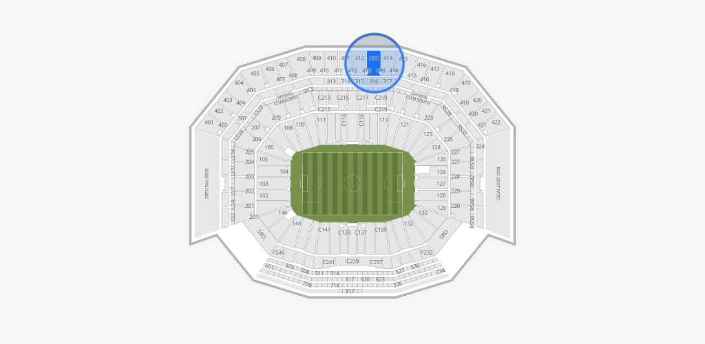 Levi's Stadium Seating Chart