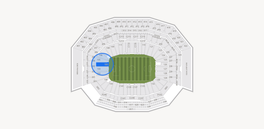 Levi's Stadium Seating Chart