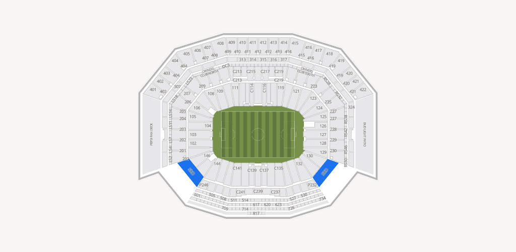 Levi's Stadium Seating Chart